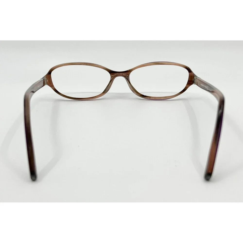 Adrienne Vittadini Eyeglasses Womens Brown AV7023 637 Oval Frames 53-15-140